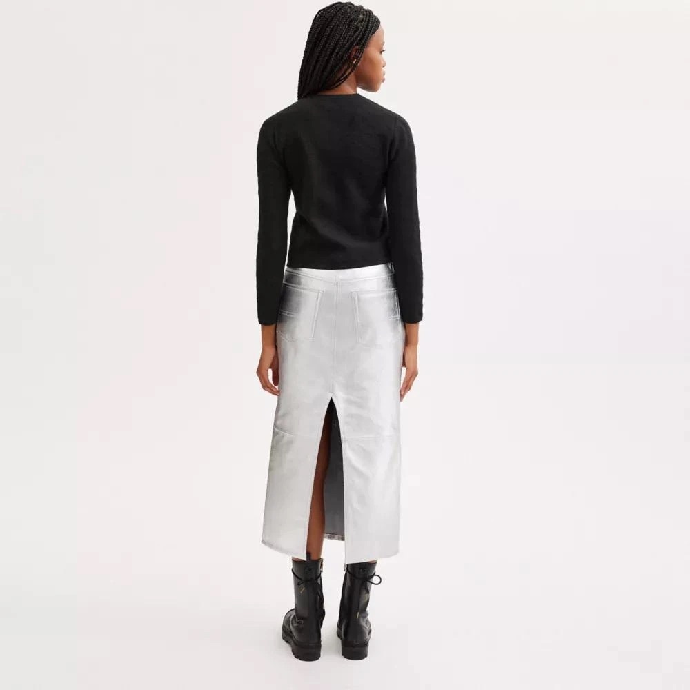 NWT Coach Signature Black Women's Cropped Cardigan Sweater - Picture 2 of 10